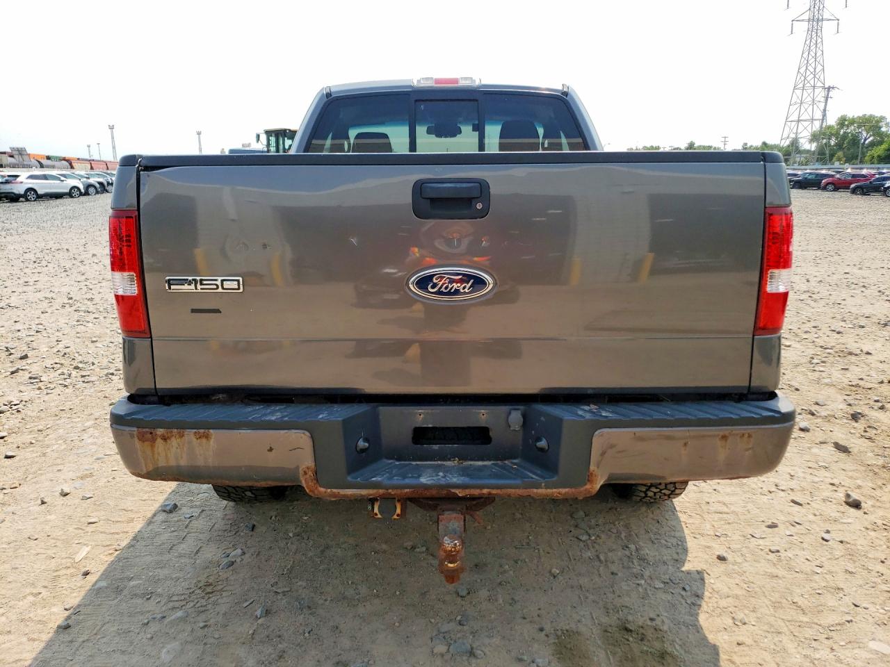 2004 Ford F150 Gray vin: 1FTRF14524NC59793