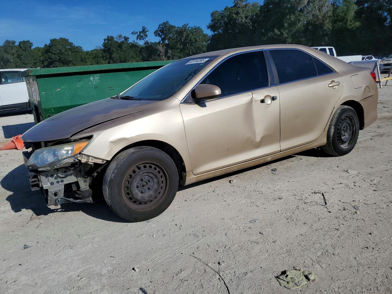2012 Toyota Camry L Gold vin: 4T1BF1FK2CU599059