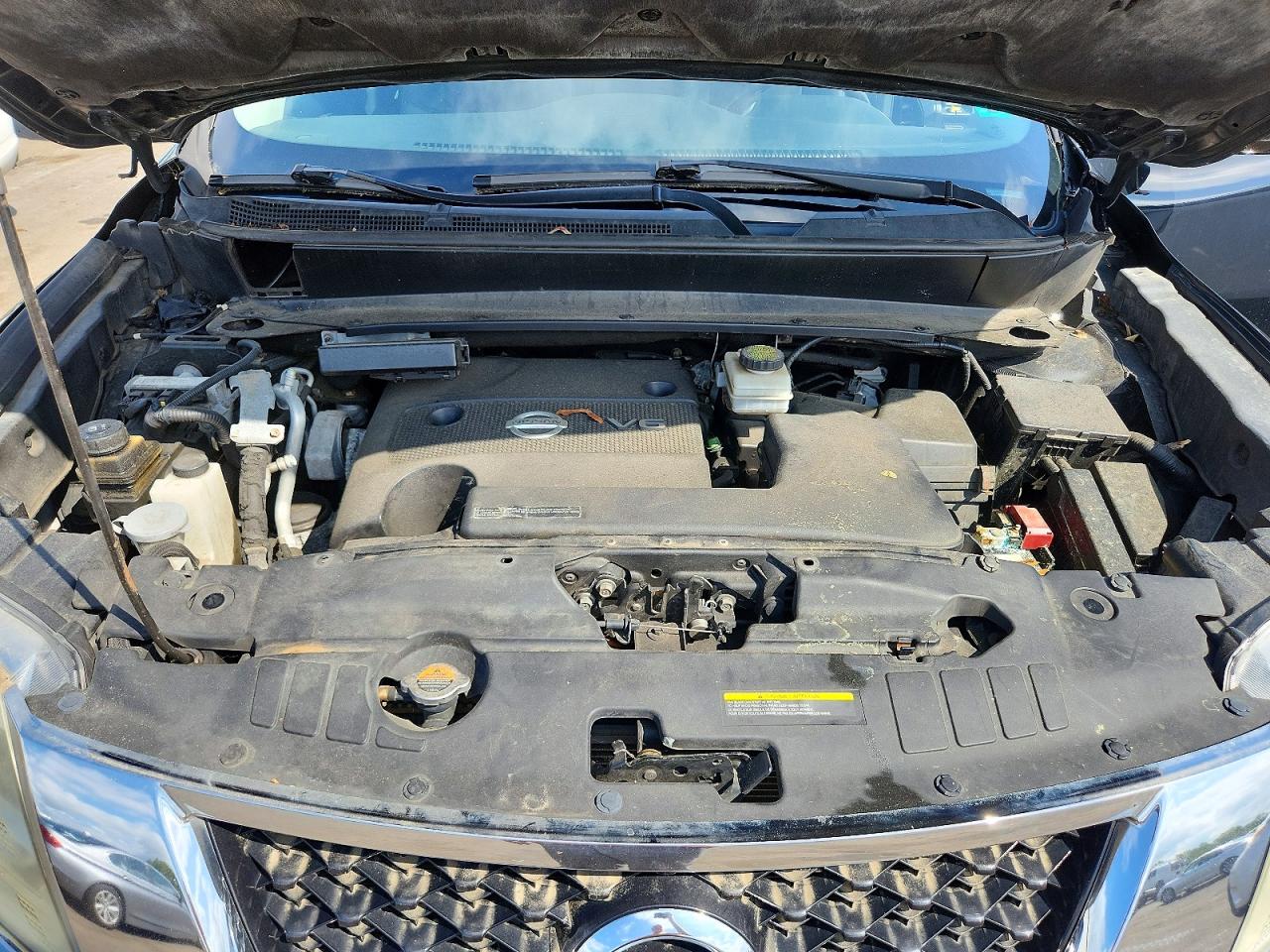 2013 Nissan Pathfinder S Black vin: 5N1AR2MM6DC626722