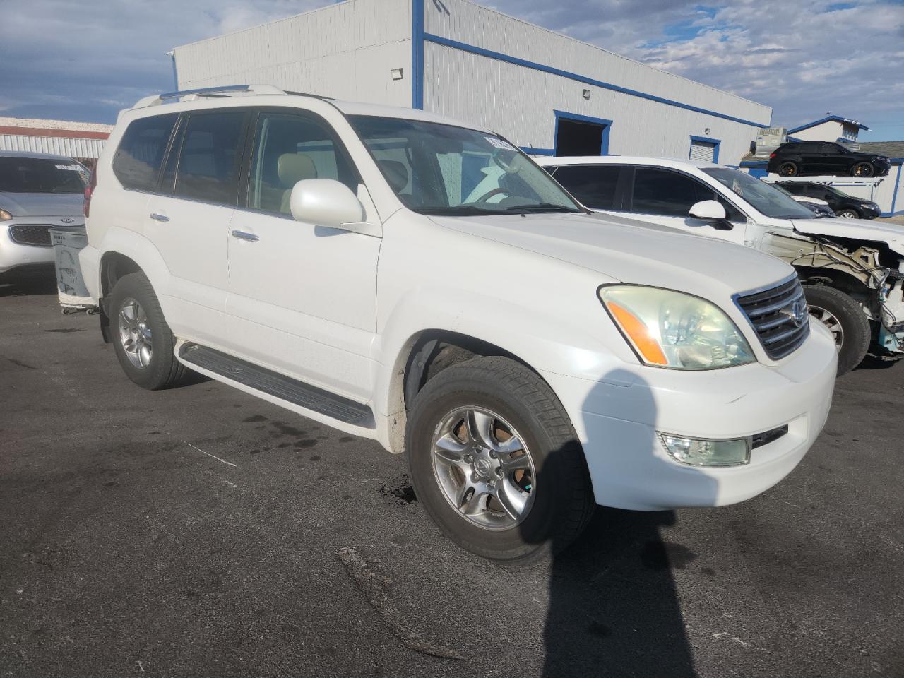 2009 Lexus Gx 470 White vin: JTJBT20XX90178498