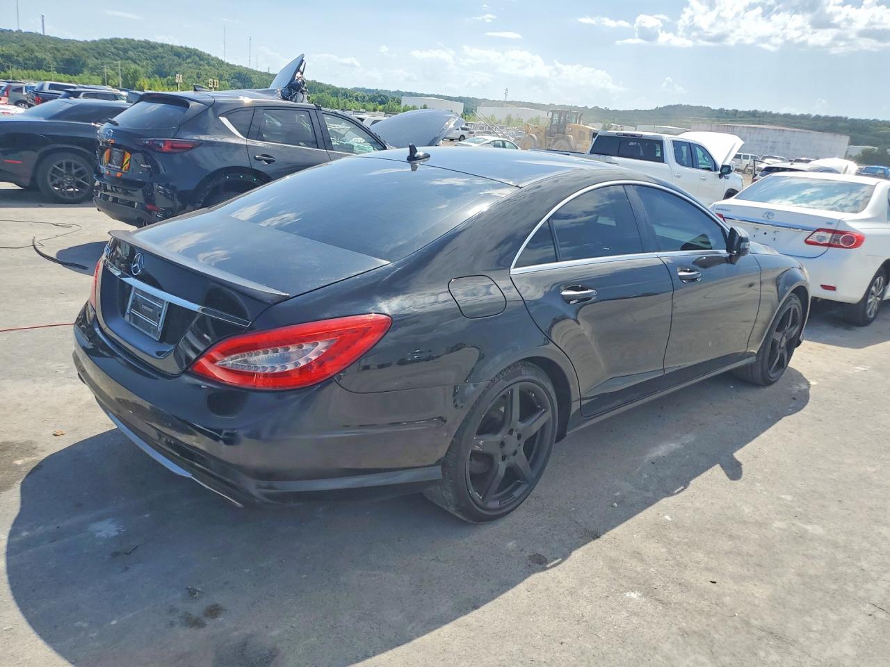 2014 Mercedes-benz Cls 550 Черный vin: WDDLJ7DB6EA108290