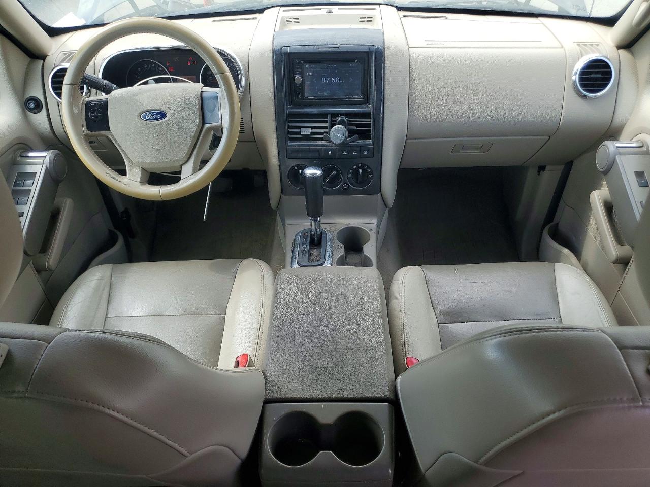 2007 Ford Explorer Xlt Black vin: 1FMEU73E77UB65438