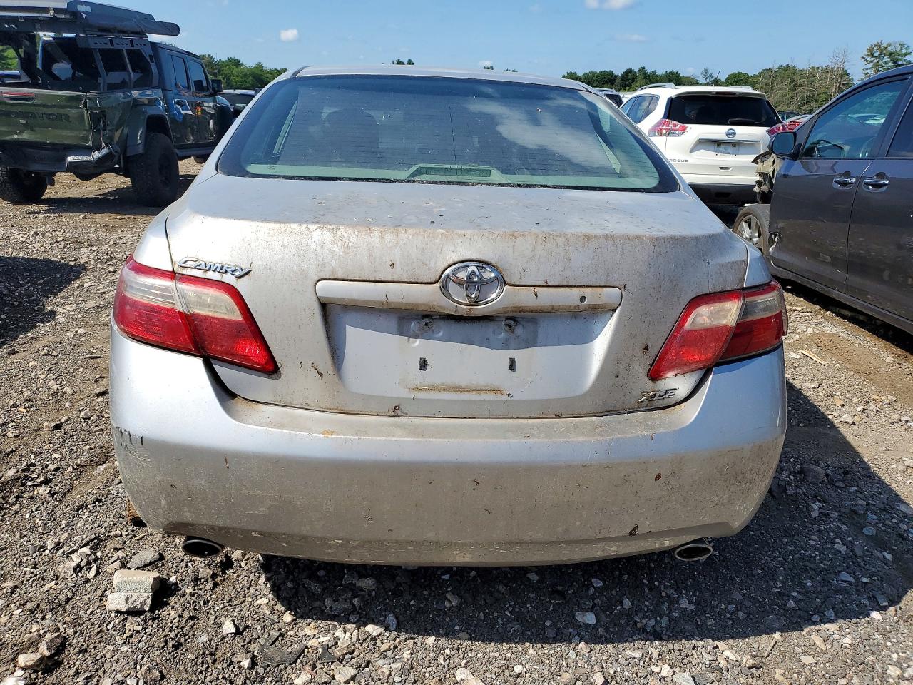 2007 Toyota Camry Xle V6 Silver vin: 4T1BK46K67U543435