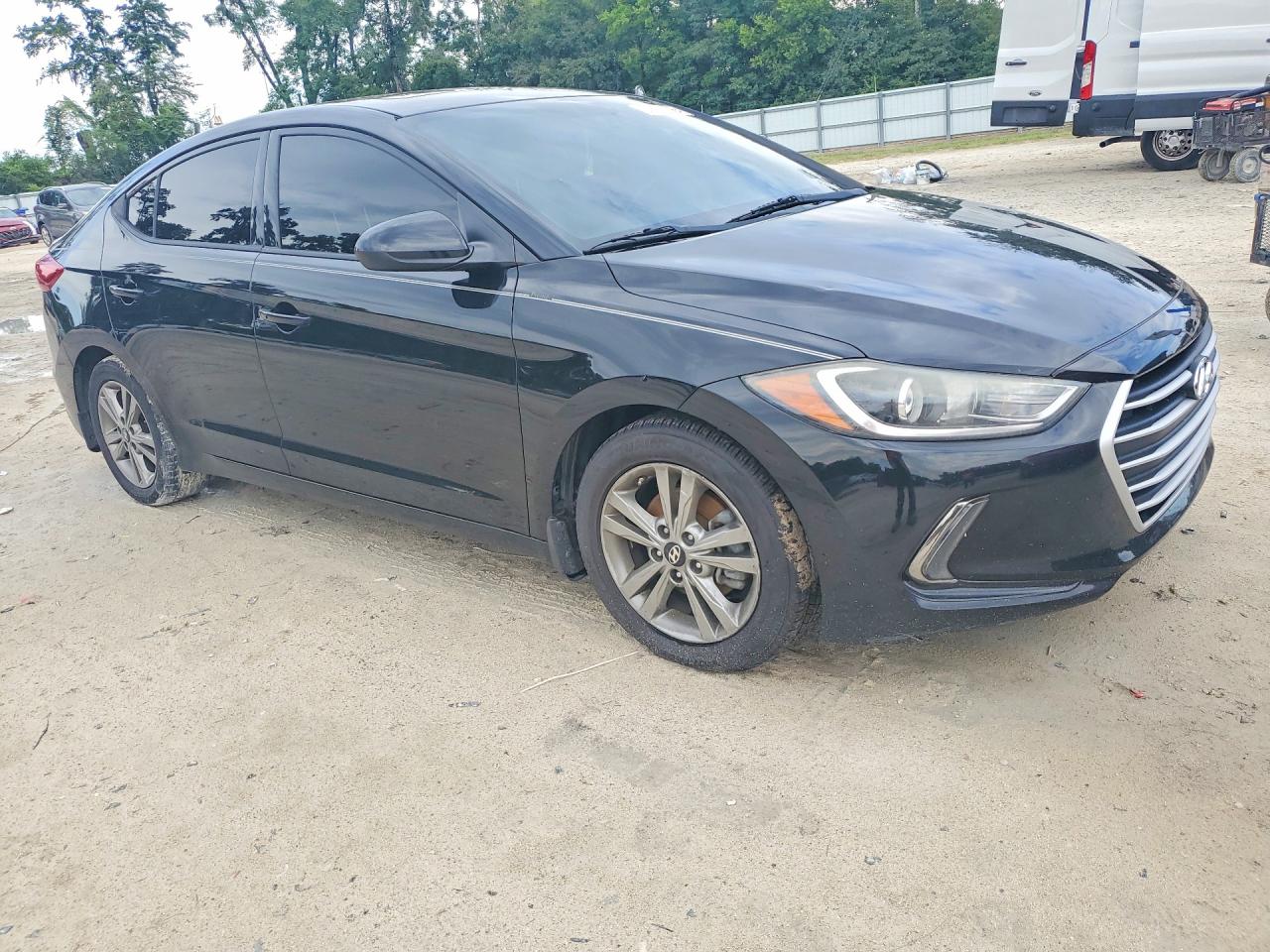 2018 Hyundai Elantra Value Edition Black vin: 5NPD84LF9JH226690