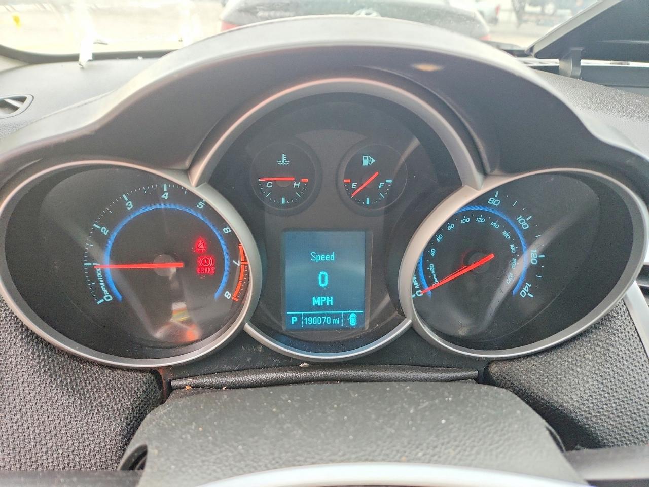 2012 Chevrolet Cruze Lt Blue vin: 1G1PF5SCXC7342352