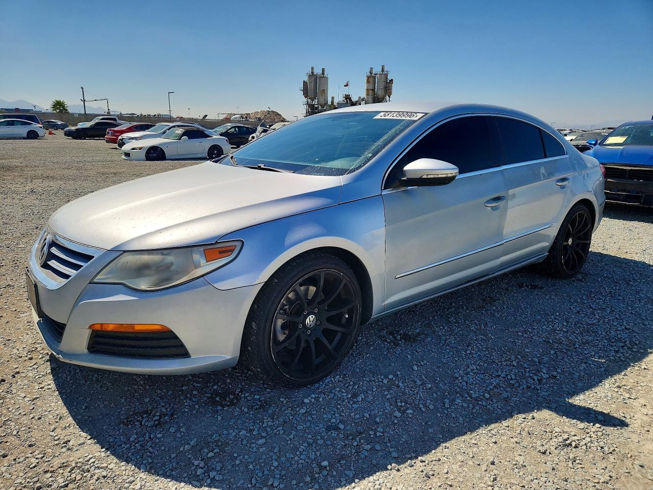 2012 Volkswagen Cc Sport Silver vin: WVWMP7AN6CE503619
