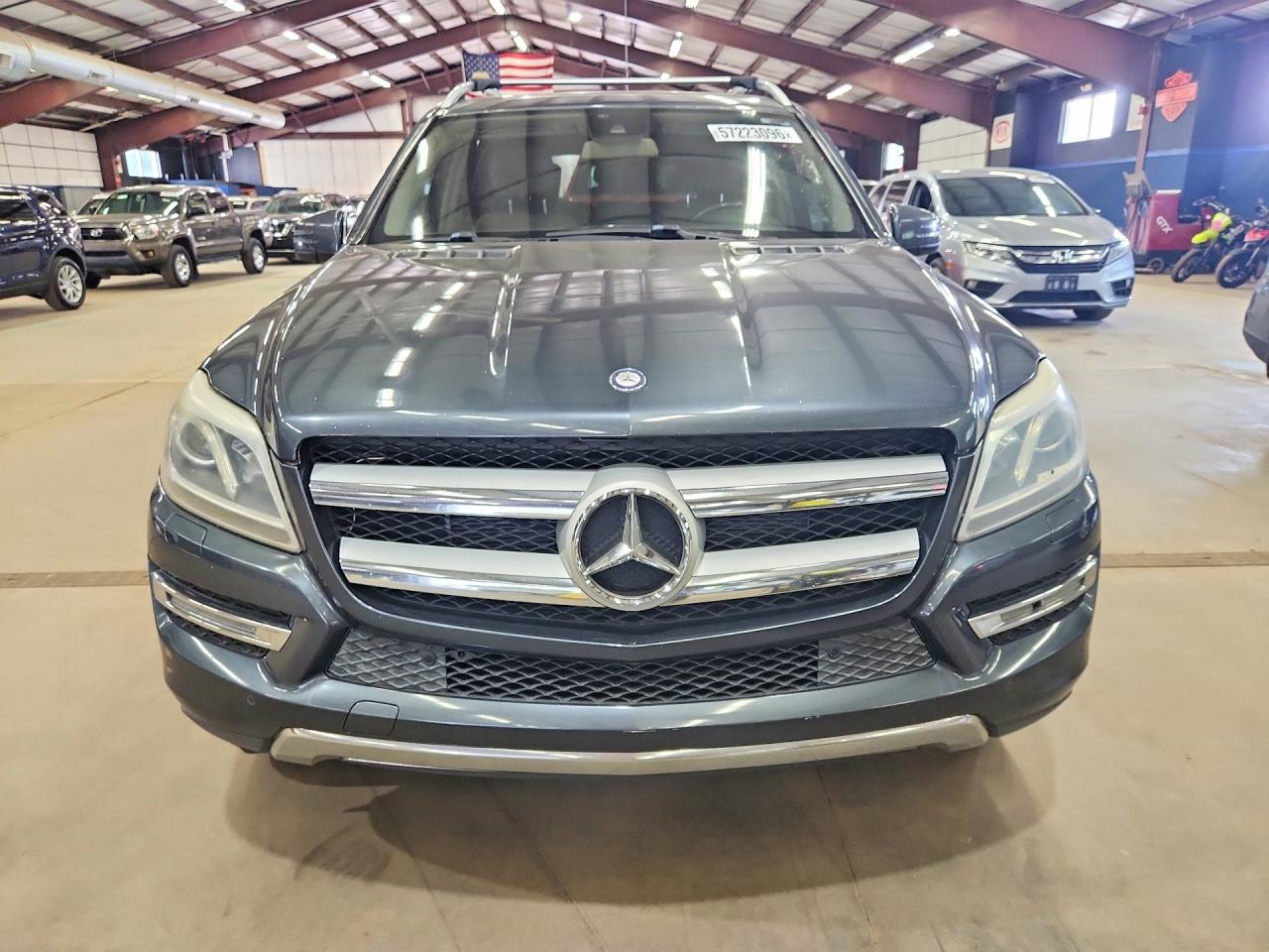 2013 Mercedes-benz Gl 450 4matic Gray vin: 4JGDF7CE4DA261241
