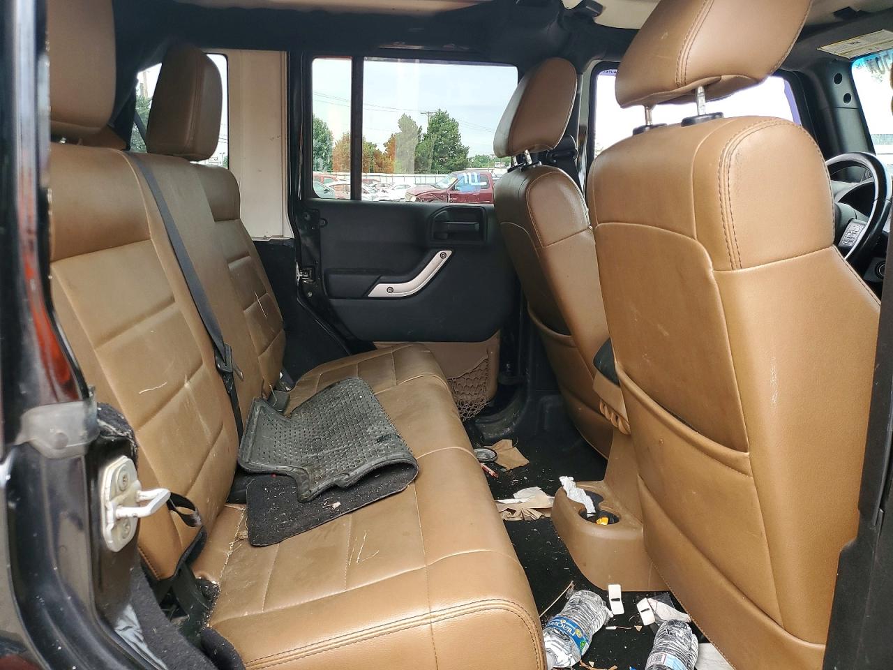 2012 Jeep Wrangler Unlimited Sahara Black vin: 1C4BJWEG2CL113370