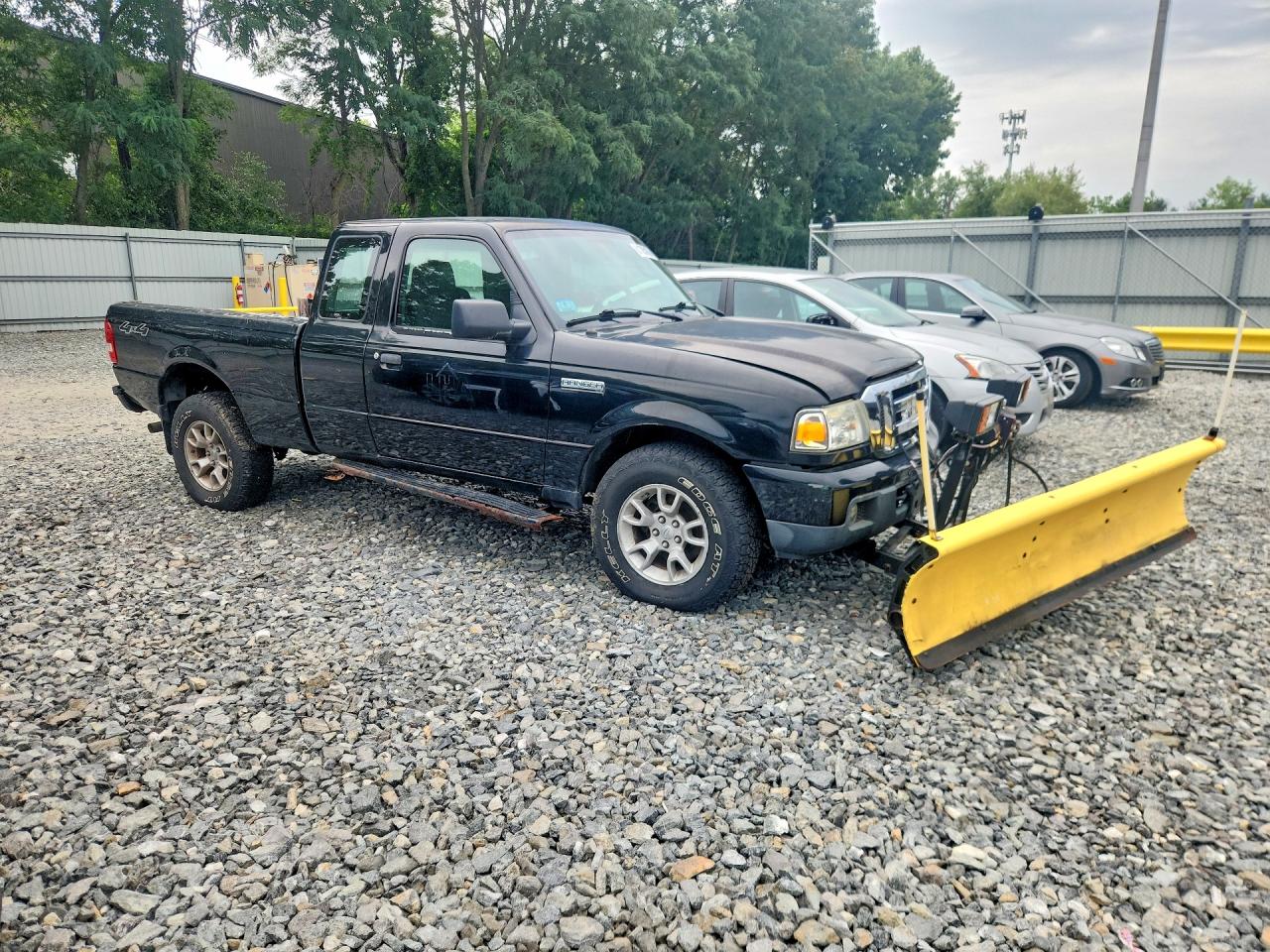 2007 Ford Ranger Super Cab Черный vin: 1FTZR15E07PA41155