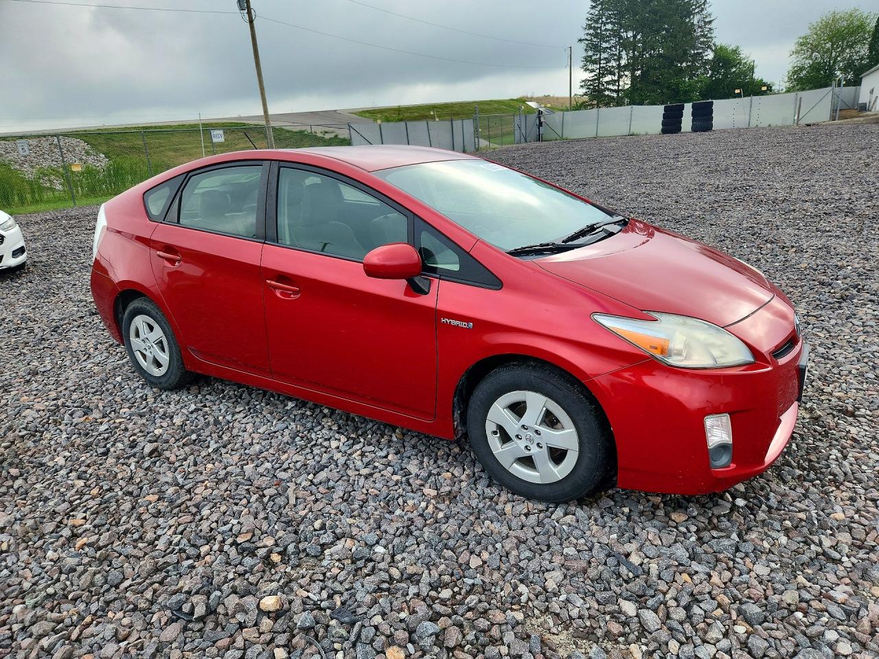 2010 Toyota Prius Ii Red vin: JTDKN3DUXA0191534