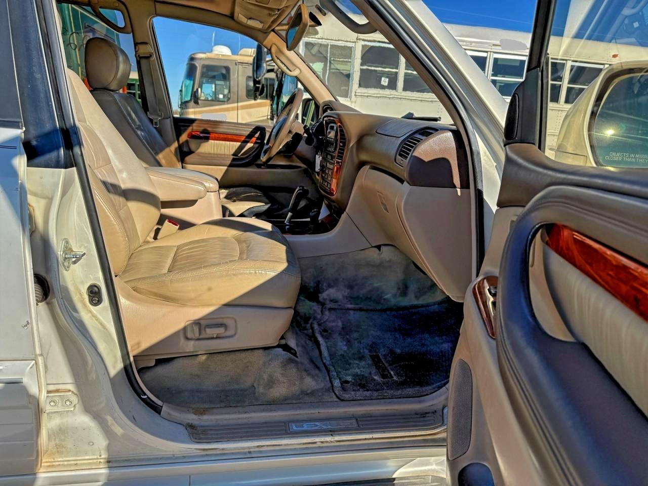 1998 Lexus Lx 470 Белый vin: JT6HT00W9W0023792
