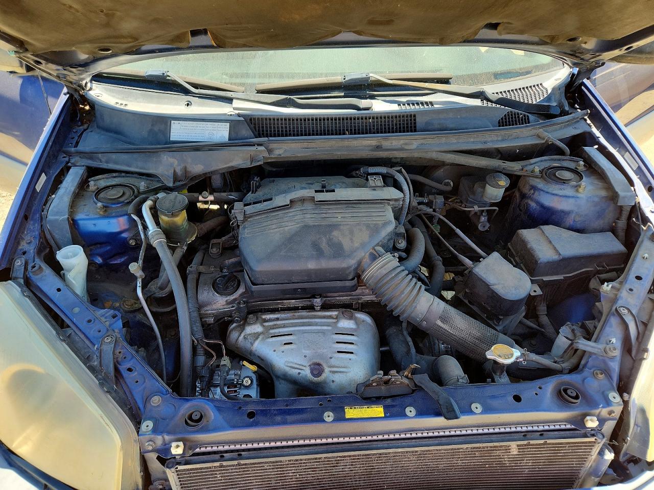 2001 Toyota Rav4 Base Blue vin: JTEGH20V510021485