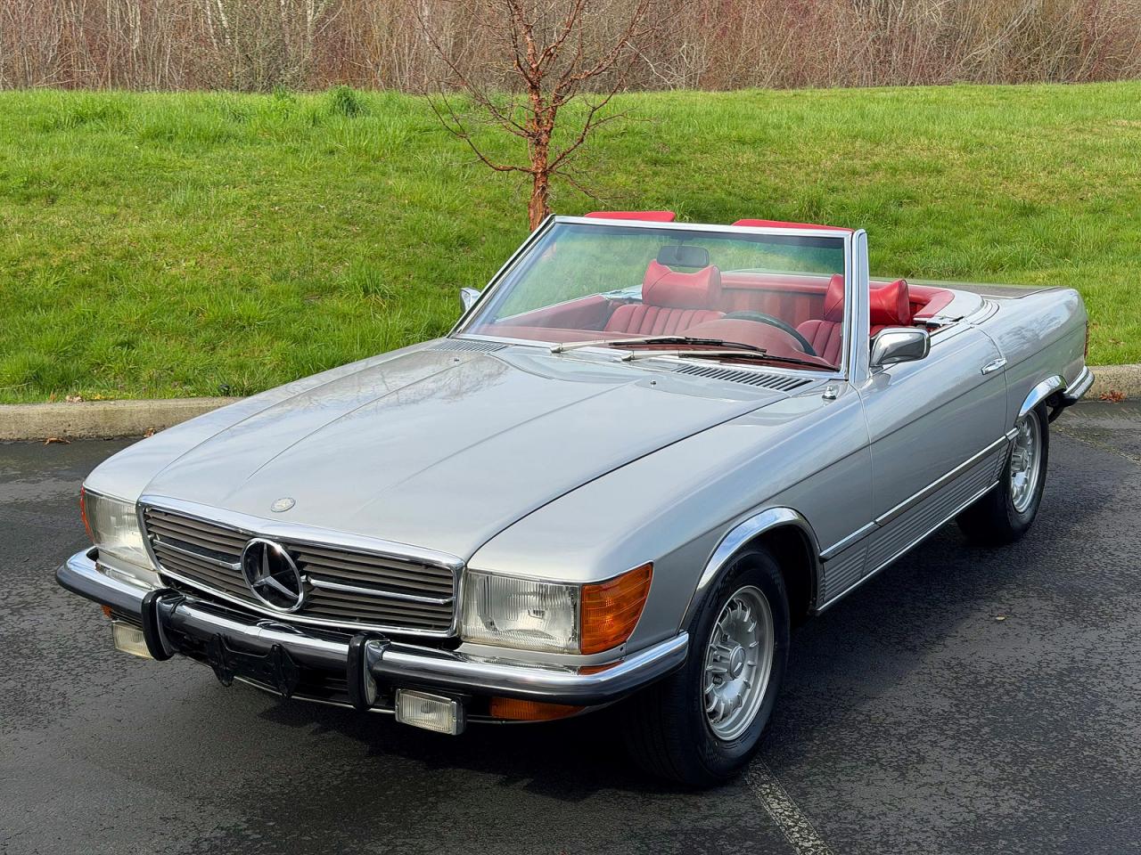 1973 Mercedes-benz 450 Sl Silver vin: 10704412009920