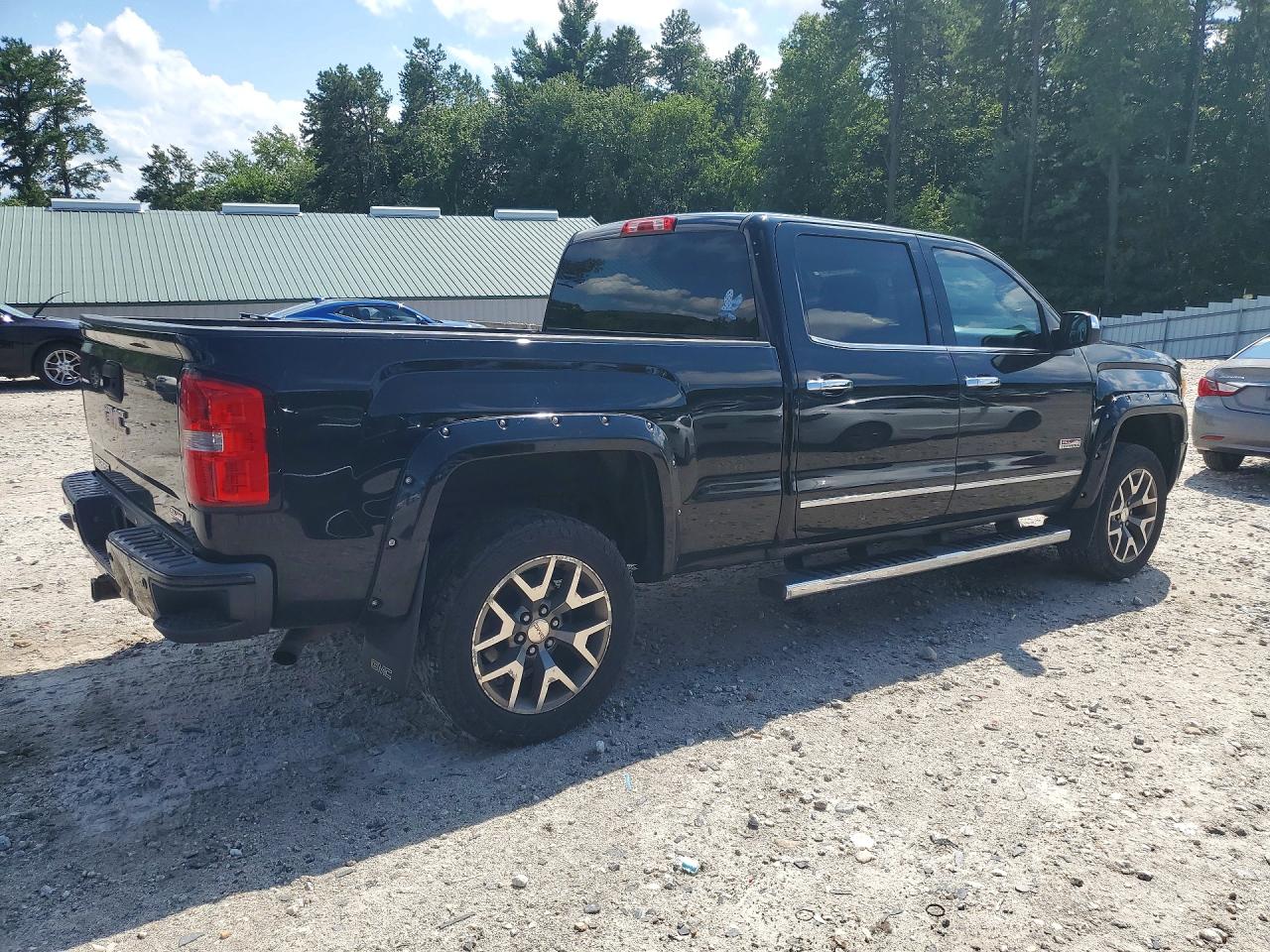 2015 Gmc Sierra K1500 Sle Black vin: 3GTU2UECXFG454458