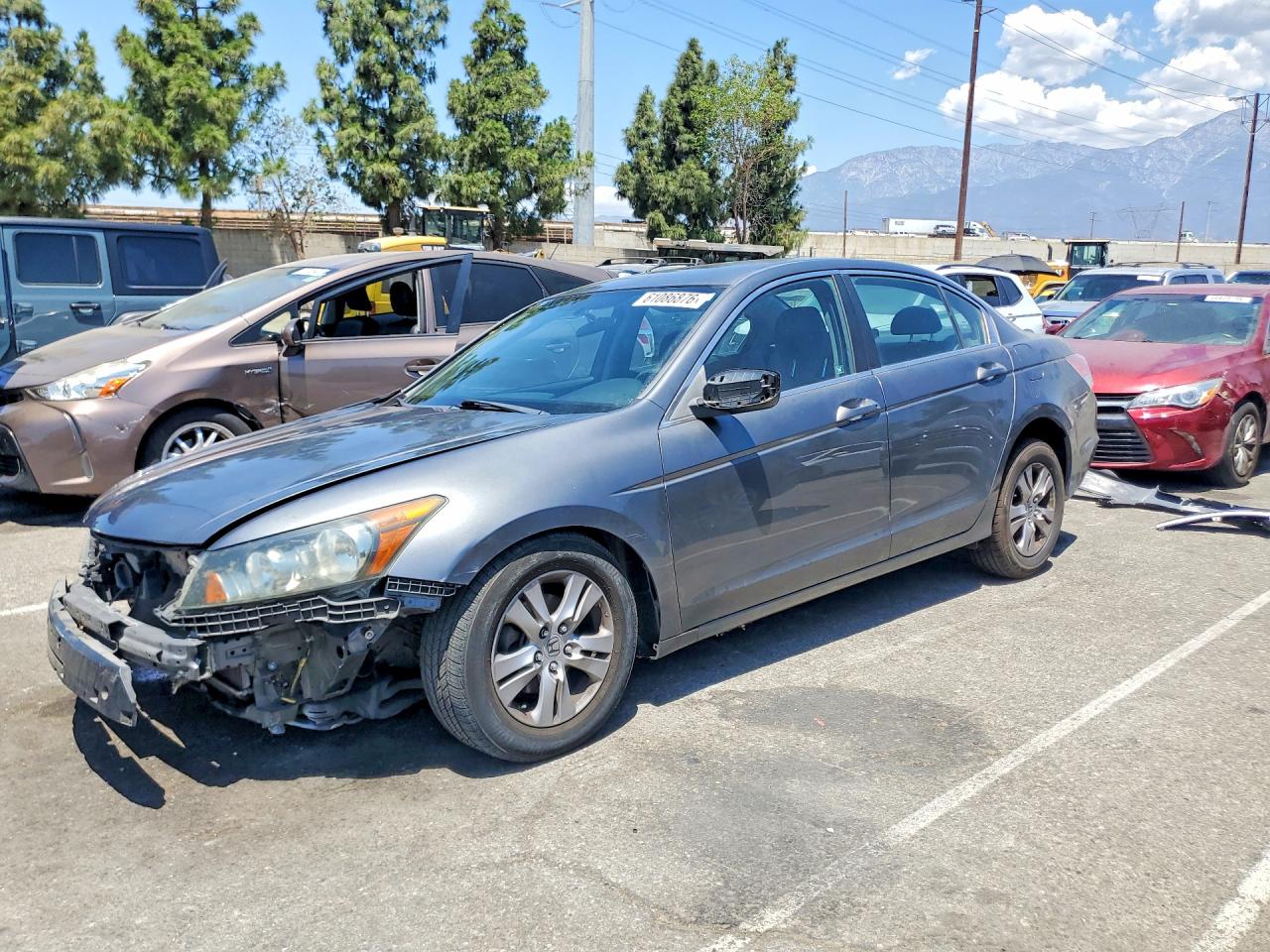 2012 Honda Accord Se Gray vin: 1HGCP2F64CA211606