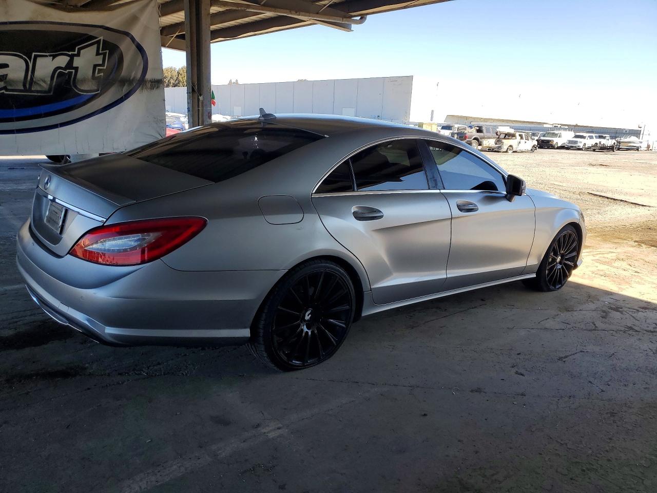 2013 Mercedes-benz Cls 550 Silver vin: WDDLJ7DB7DA069885