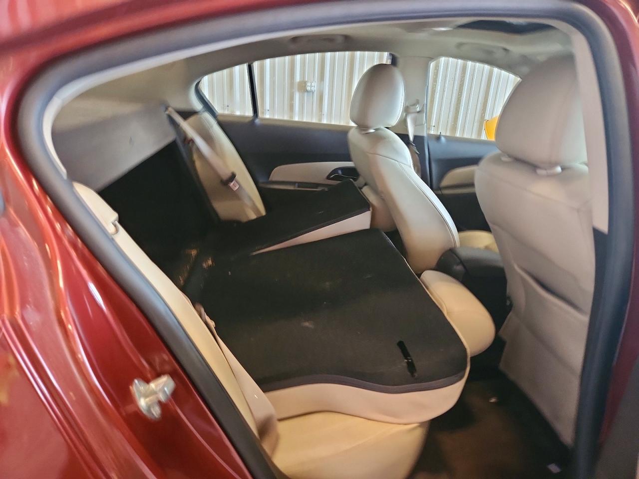 2012 Chevrolet Cruze Ltz Brown vin: 1G1PH5SC8C7249162