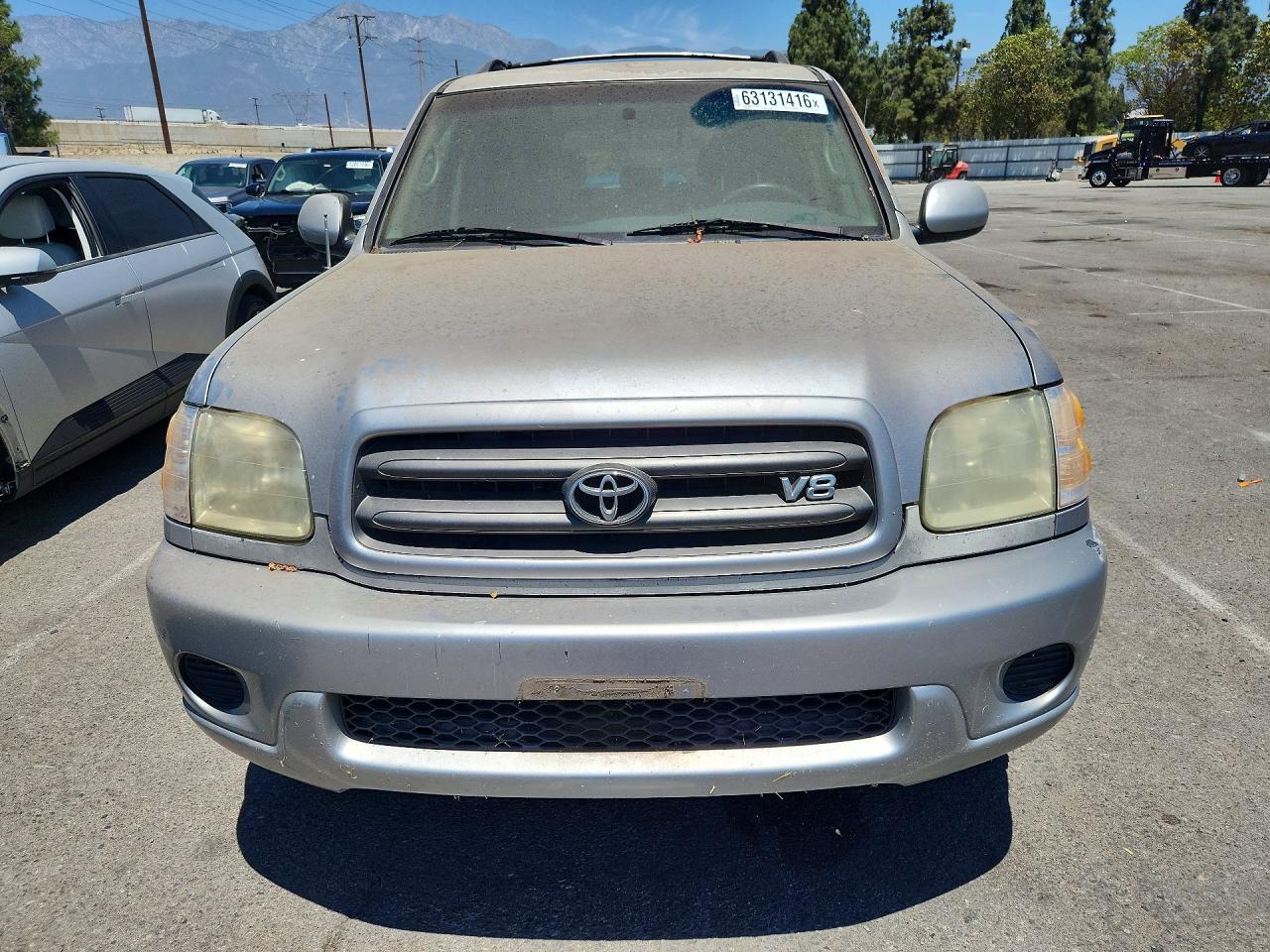 2001 Toyota Sequoia Sr5 Tan vin: 5TDZT34A71S020635
