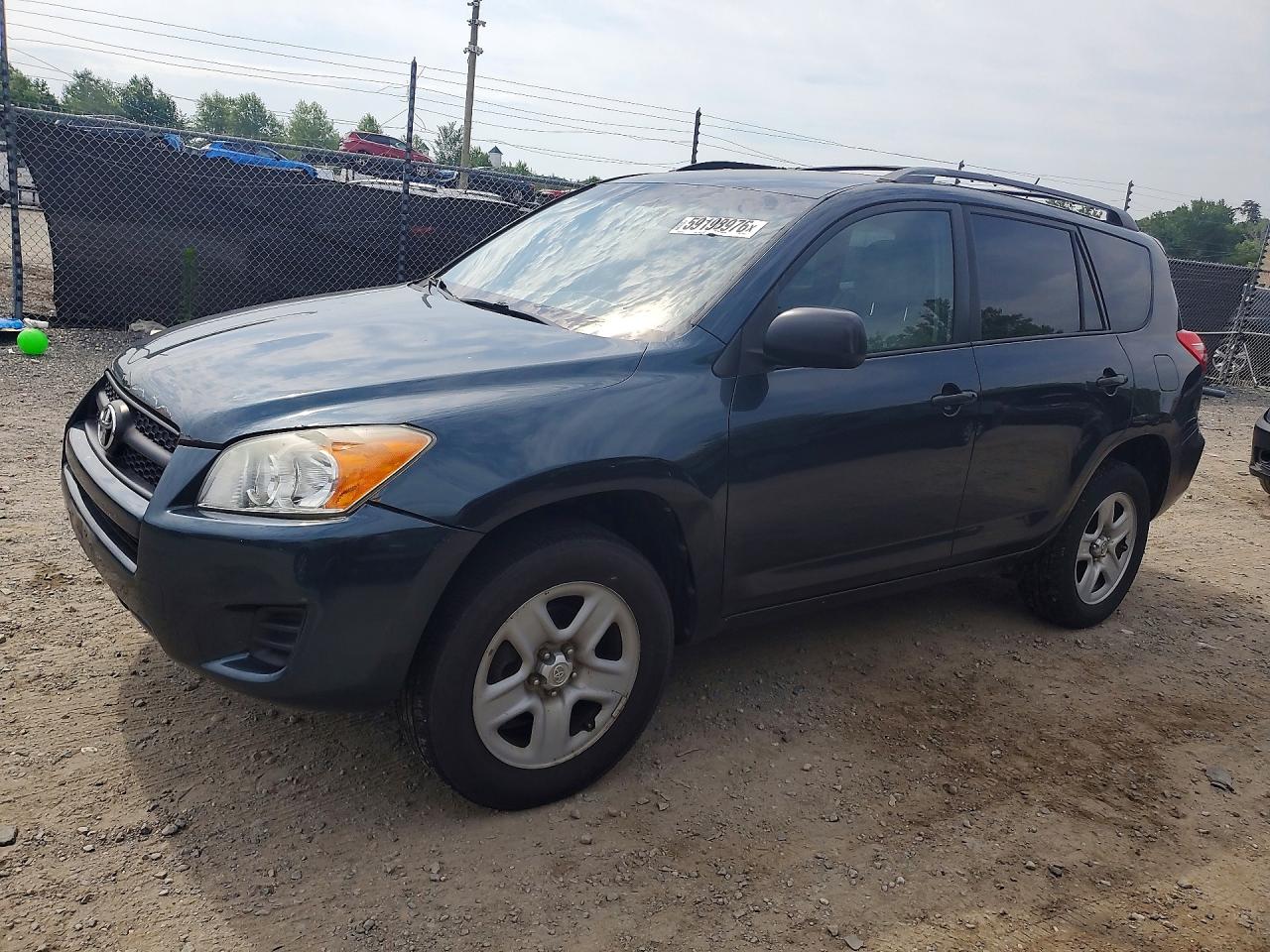 2011 Toyota Rav4 Base Зеленый vin: 2T3JF4DV0BW134635