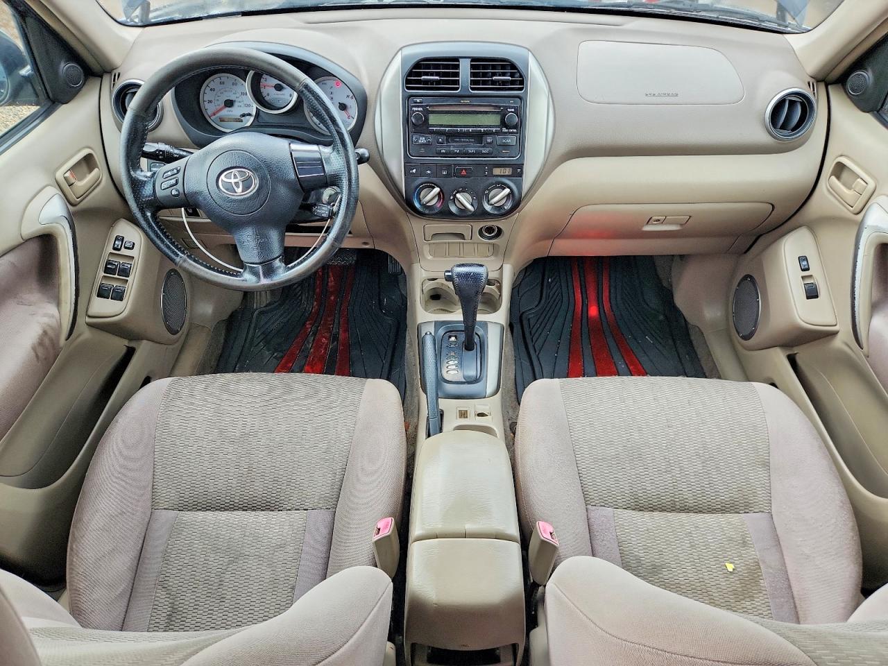 2004 Toyota Rav4 Base Black vin: JTEHD20V846017853