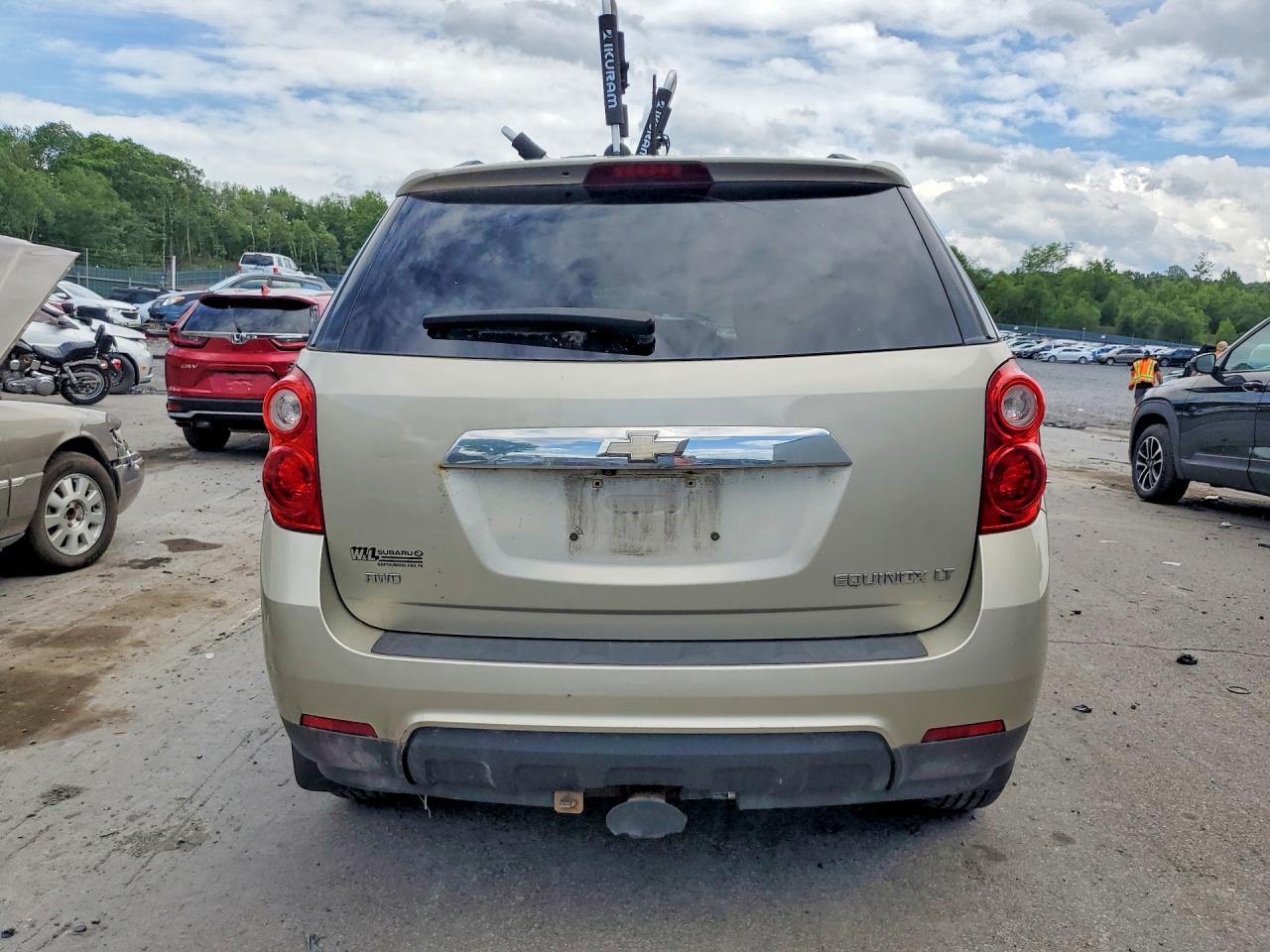 2013 Chevrolet Equinox Lt Кремовый vin: 2GNFLEEK1D6190162