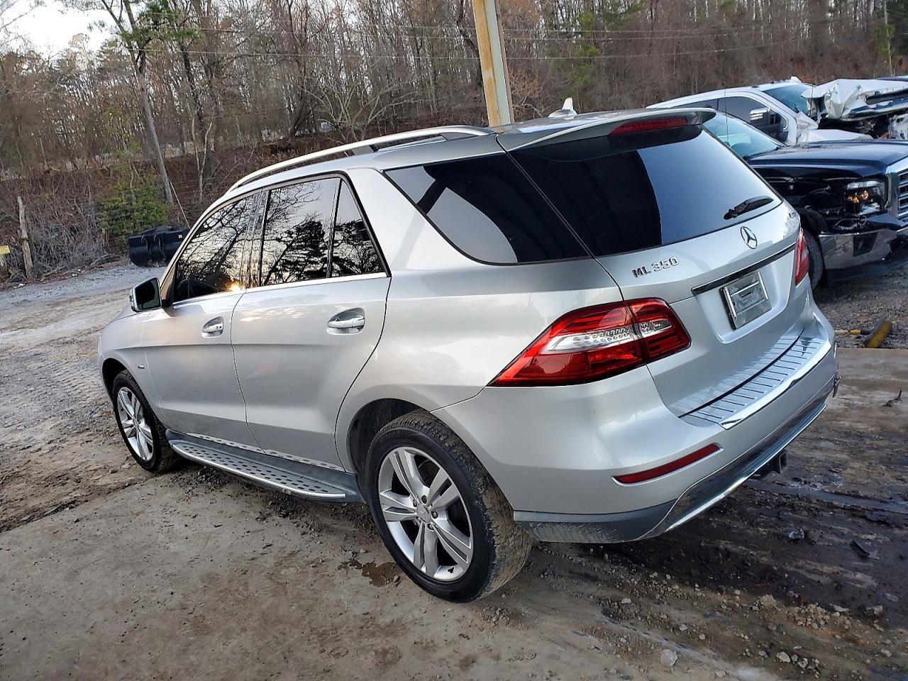 2012 Mercedes-benz Ml 350 4matic Серебряный vin: 4JGDA5HB5CA003424