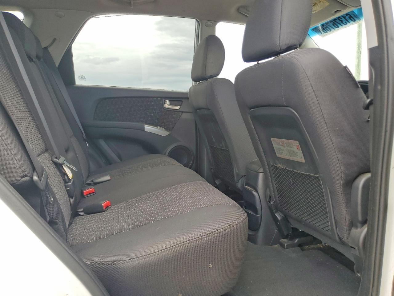 2008 Kia Sportage Lx White vin: KNDJE723387479264
