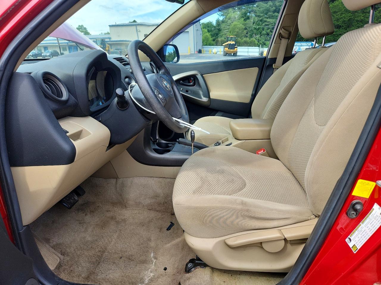 2011 Toyota Rav4 Base Red vin: 2T3ZF4DV9BW076494