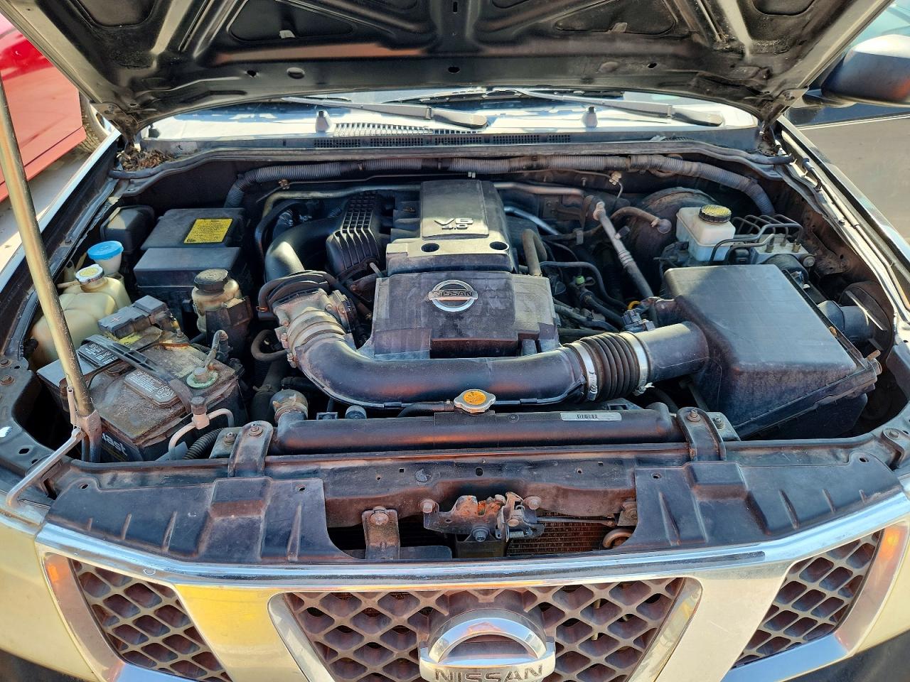 2008 Nissan Frontier Se V6 Black vin: 1N6AD07U98C412782