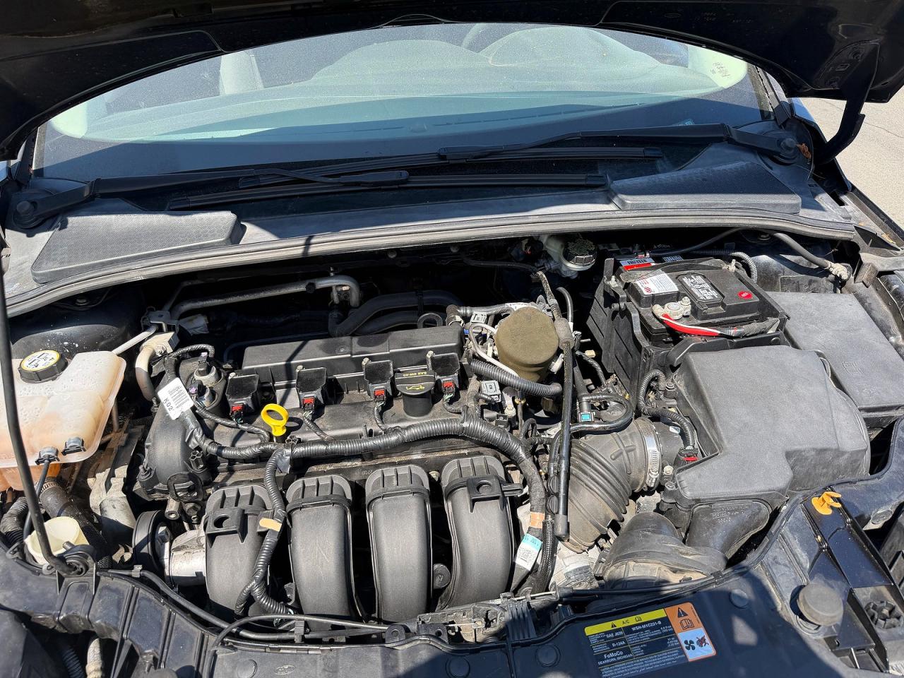 2014 Ford Focus Se Black vin: 1FADP3K22EL198461