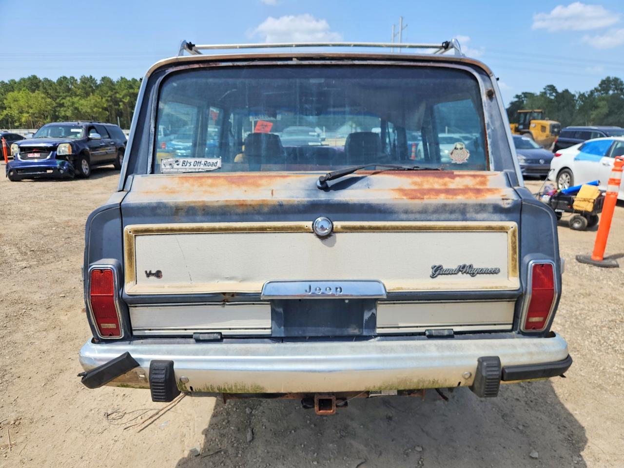 1989 Jeep Grand Wagoneer Two Tone vin: 1J4GS5871KP111278