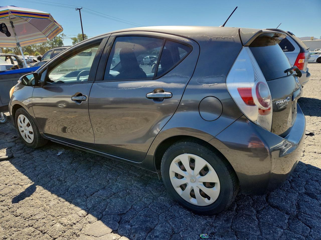 2014 Toyota Prius C One Gray vin: JTDKDTB3XE1560146