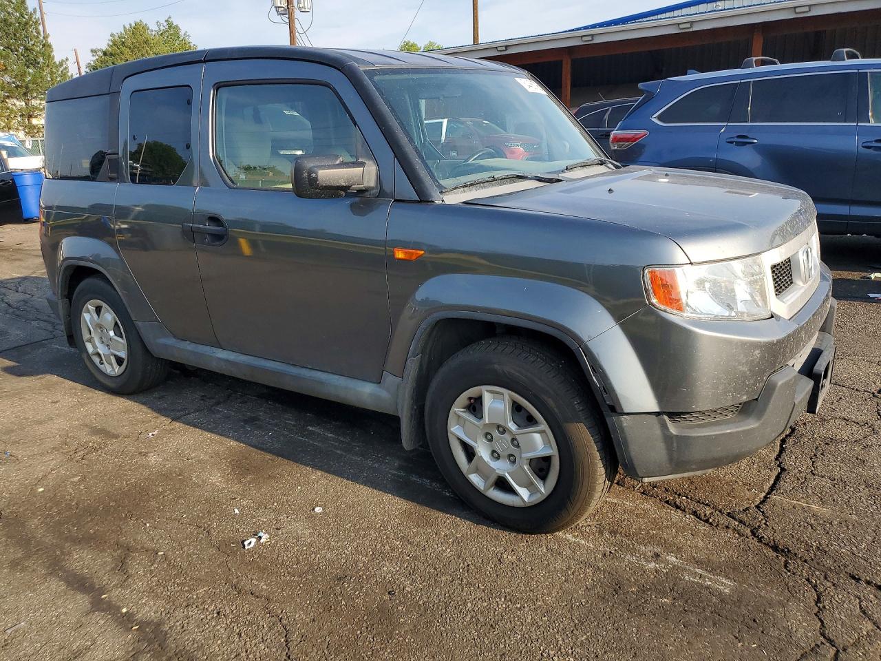 2009 Honda Element Lx Gray vin: 5J6YH28339L004572
