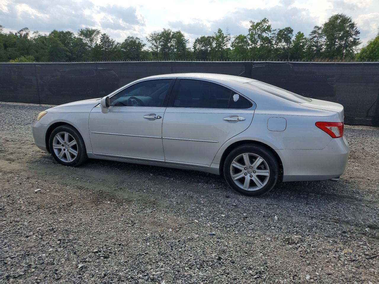 2007 Lexus Es 350 White vin: JTHBJ46G172138712