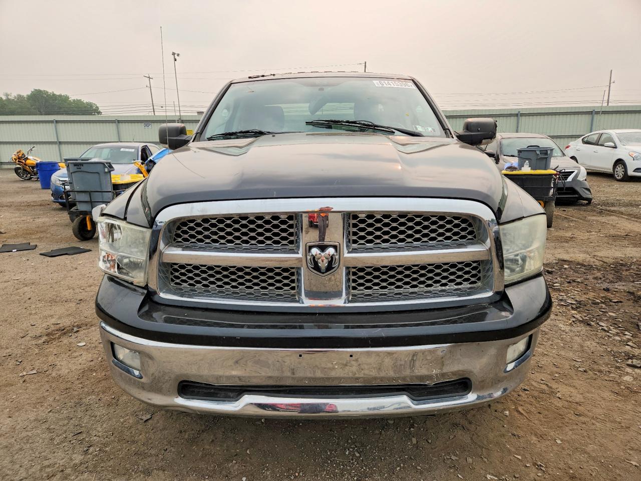 2012 Dodge Ram 1500 Laramie Black vin: 1C6RD7JT9CS209587