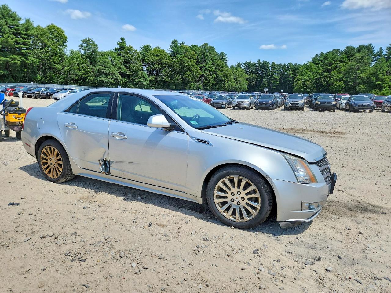 2010 Cadillac Cts Premium Collection Silver vin: 1G6DS5EV1A0106135