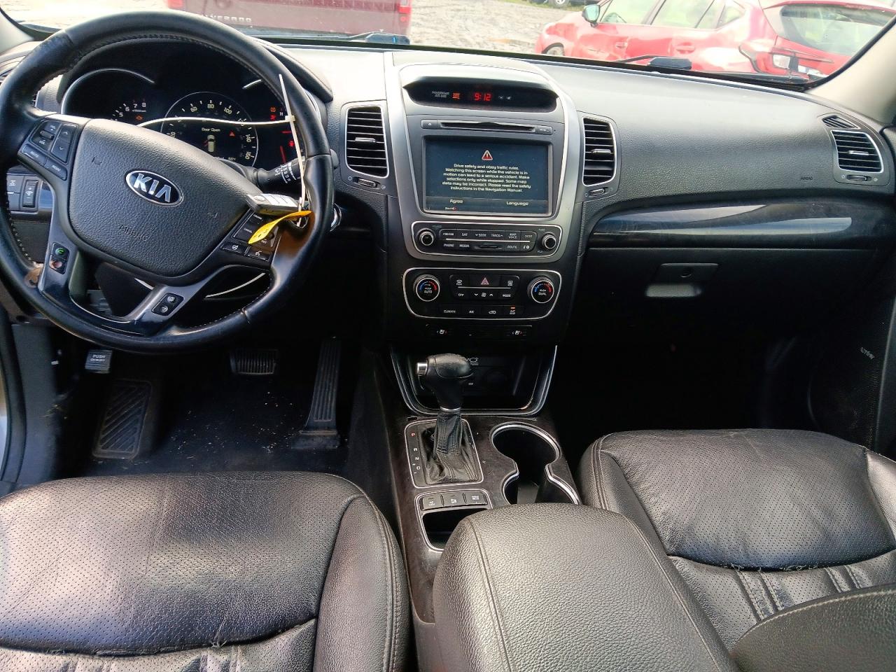 2014 Kia Sorento Sx Gray vin: 5XYKWDA70EG460724