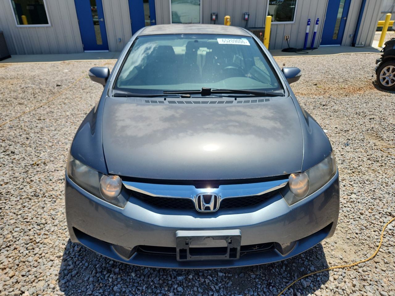 2010 Honda Civic Hybrid Gray vin: JHMFA3F25AS005510