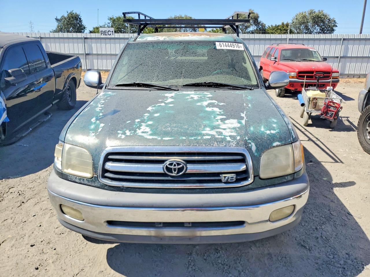 2000 Toyota Tundra Sr5 Green vin: 5TBRT3416YS107106