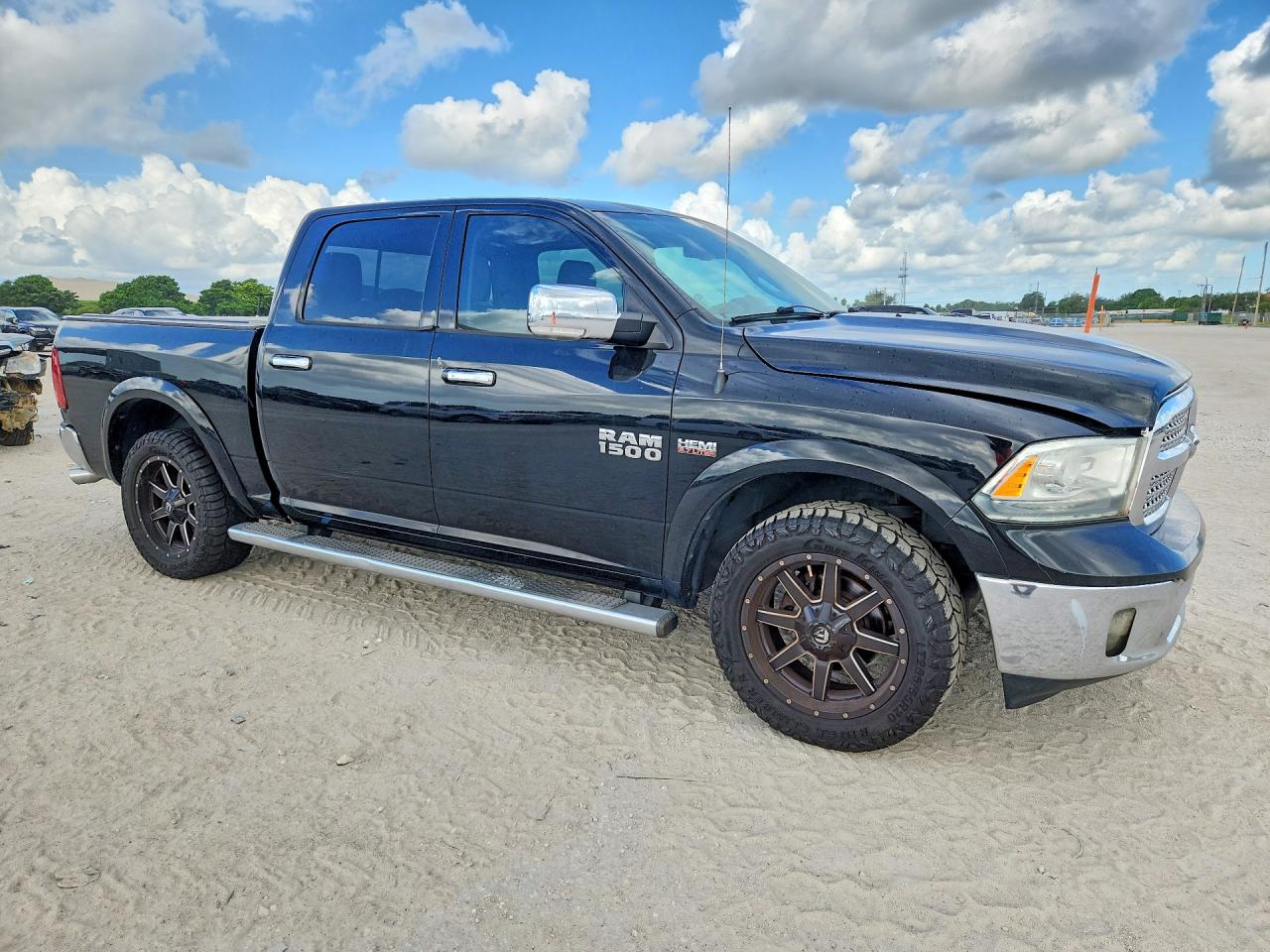 2015 Ram 1500 Laramie Black vin: 1C6RR7NT7FS503974