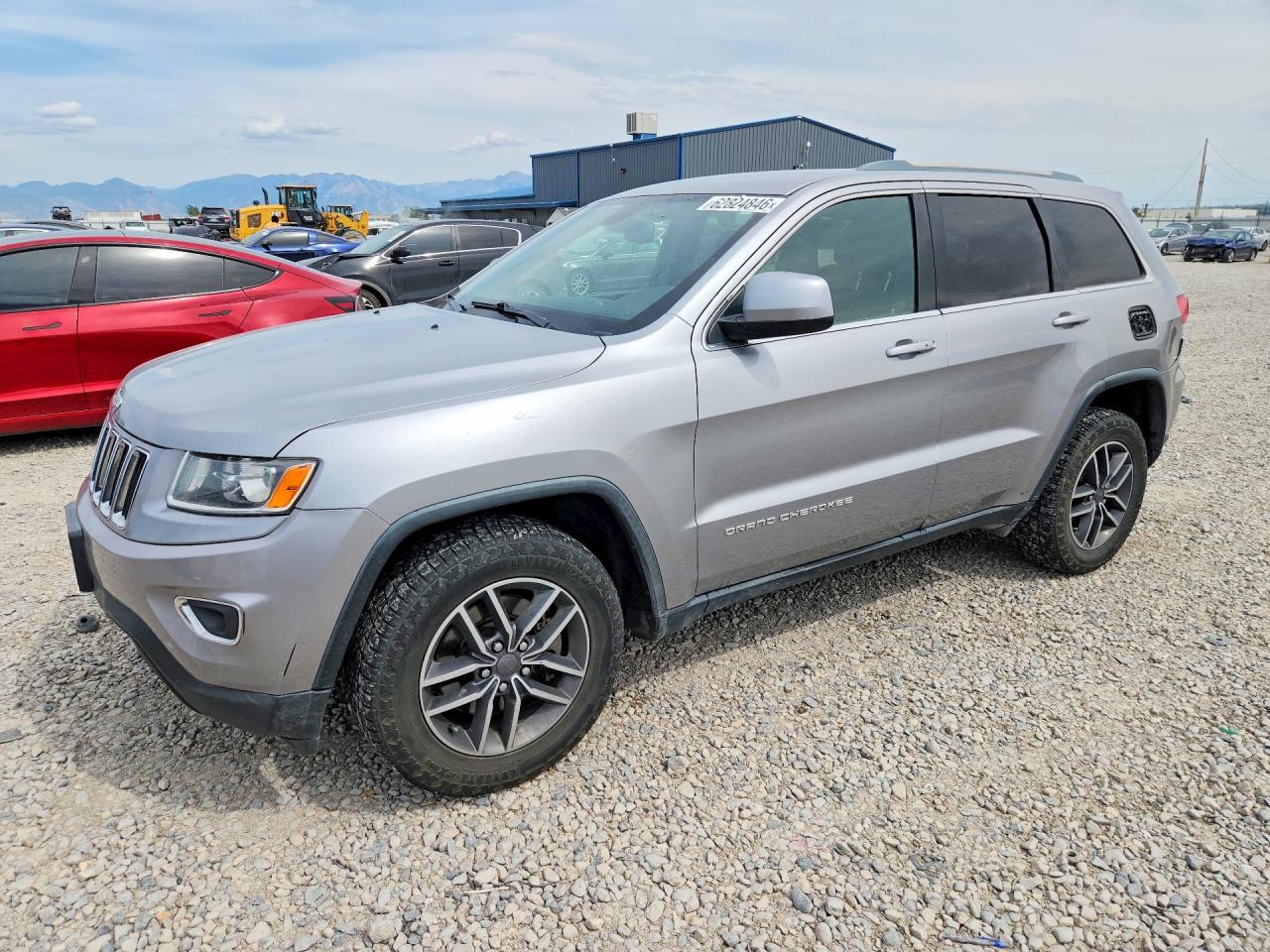 2015 Jeep Grand Cherokee Laredo Gray vin: 1C4RJFAG0FC923878