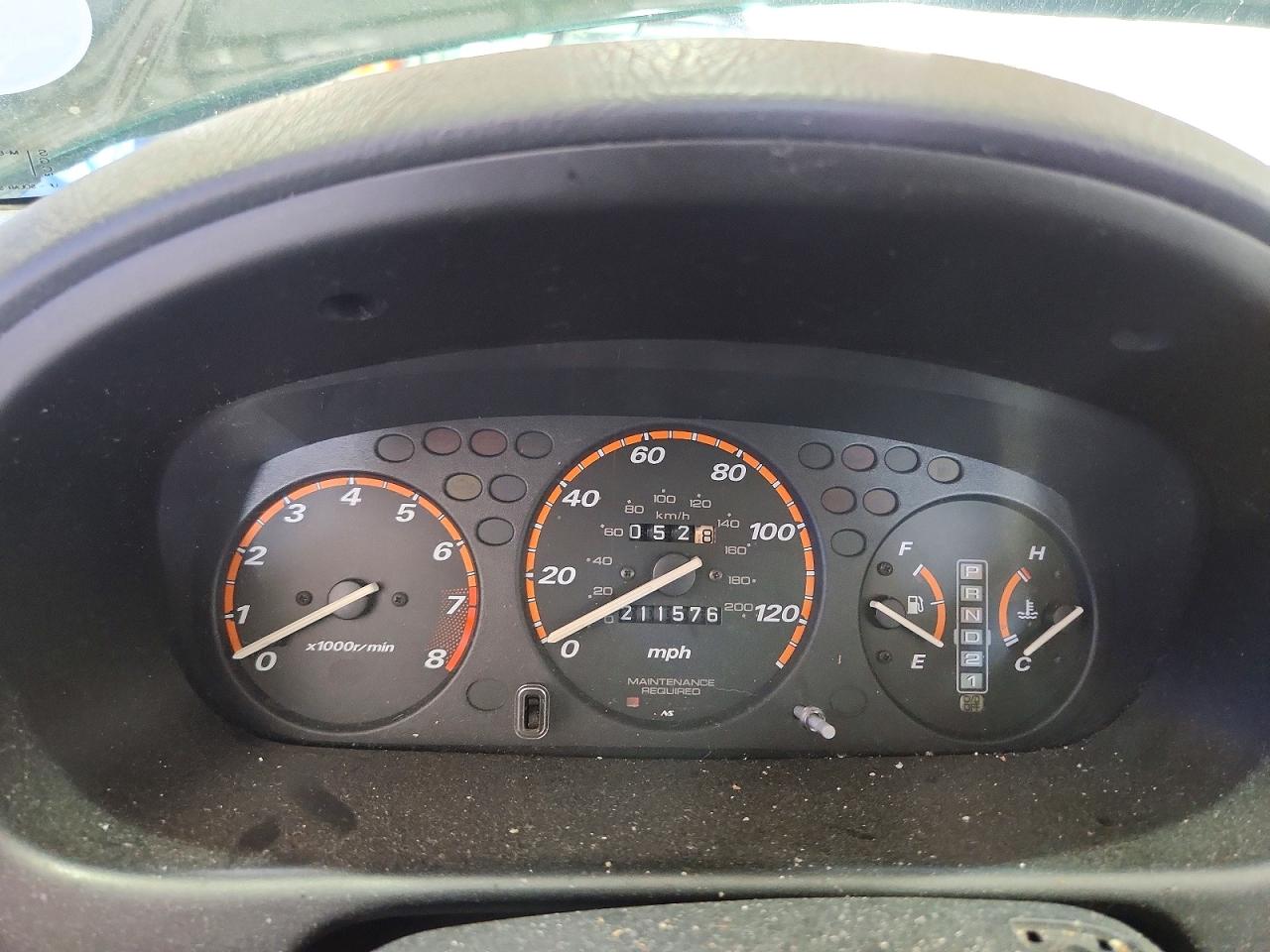 2001 Honda Cr-v Lx Green vin: JHLRD18411S019240