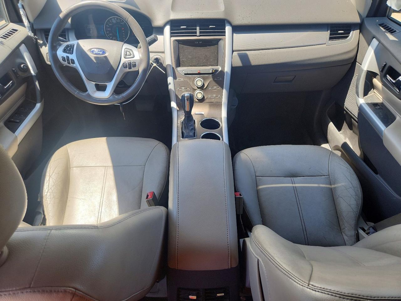 2014 Ford Edge Sel White vin: 2FMDK3JC3EBB31074