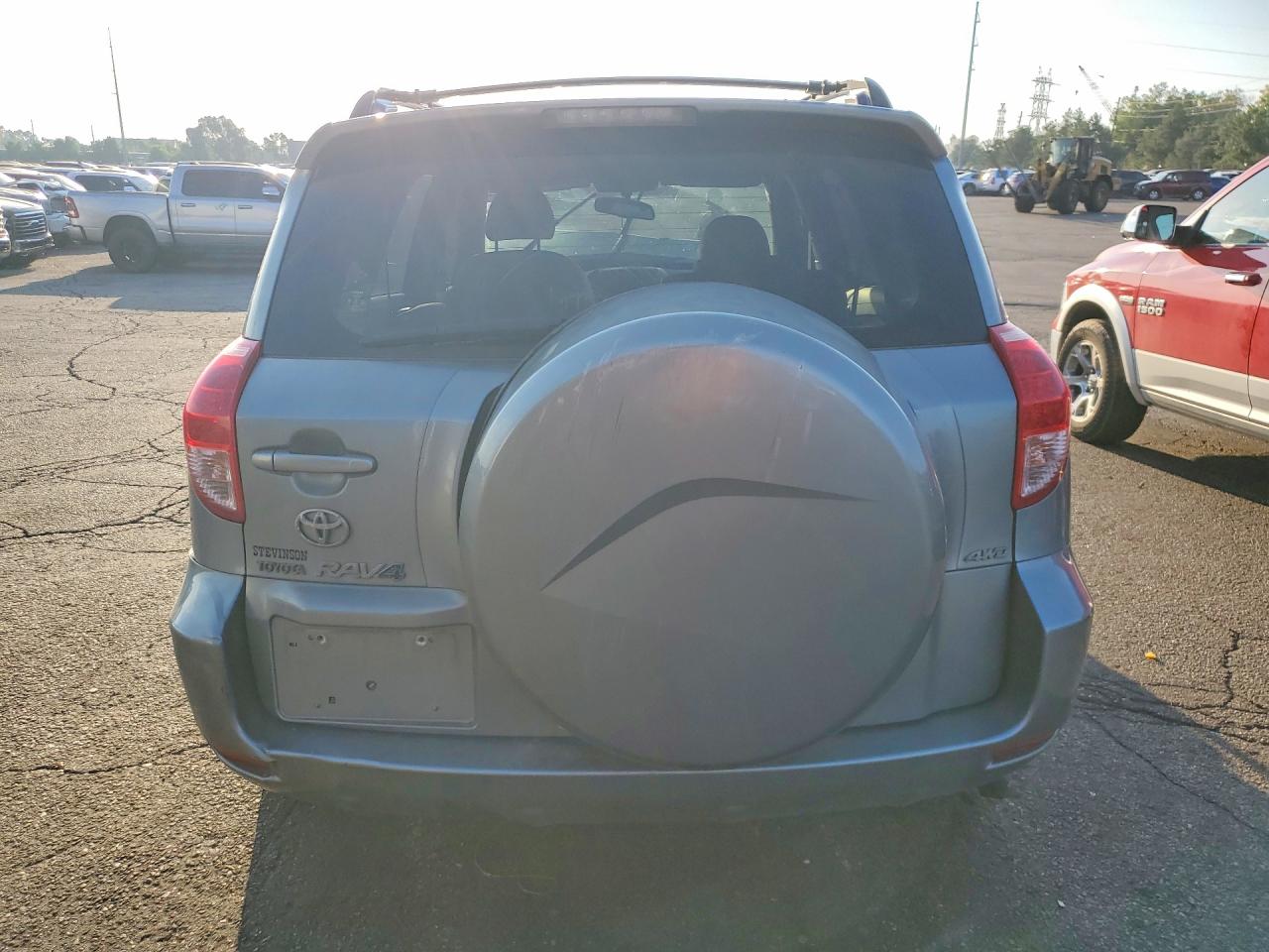 2008 Toyota Rav4 Limited Green vin: JTMBK31V786044102
