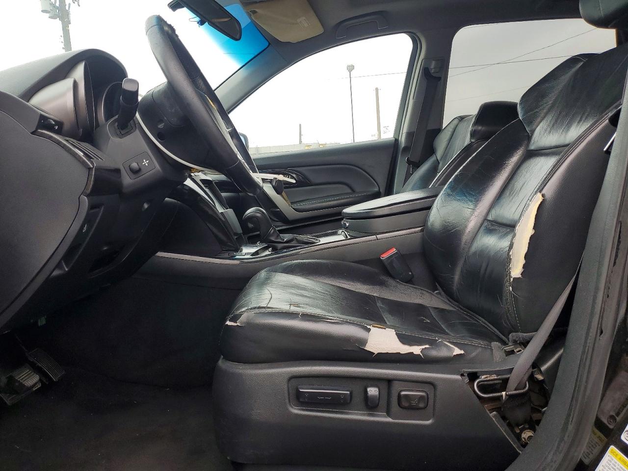 2007 Acura Mdx Technology Black vin: 2HNYD283X7H508459