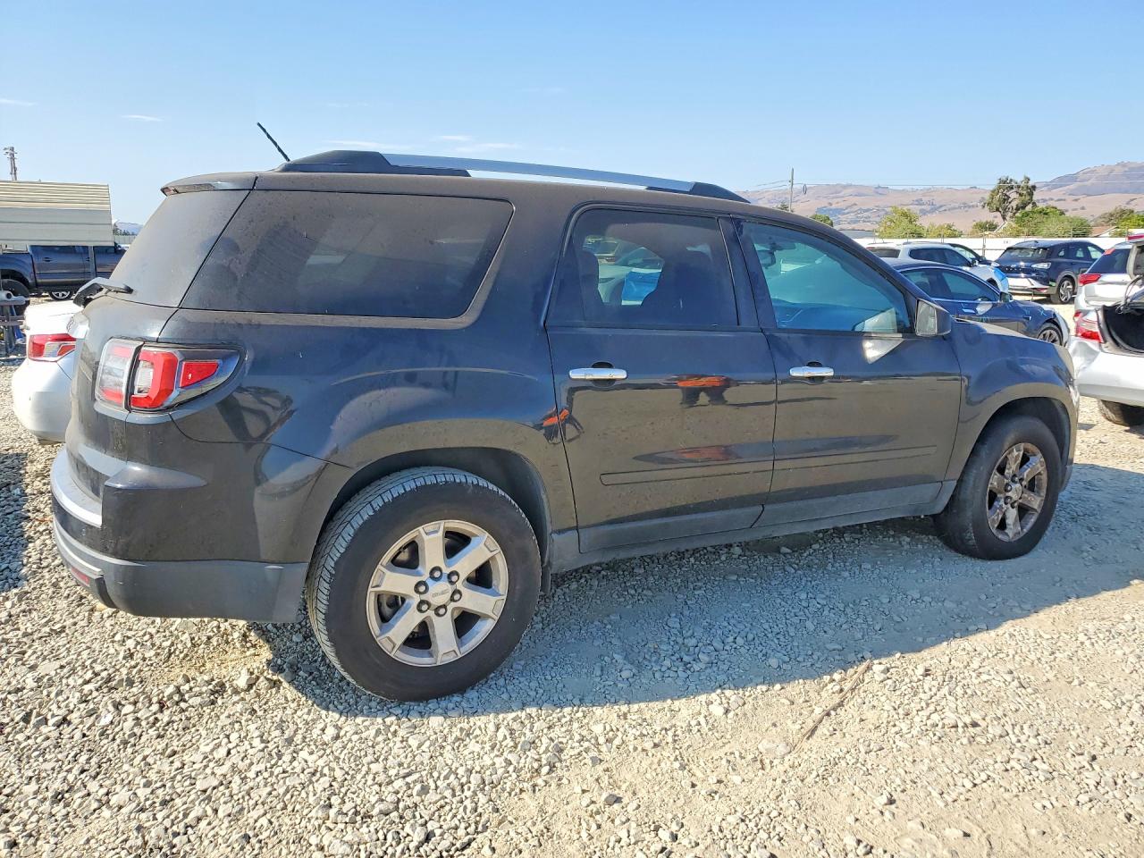 2013 Gmc Acadia Sle Black vin: 1GKKRNED0DJ255033