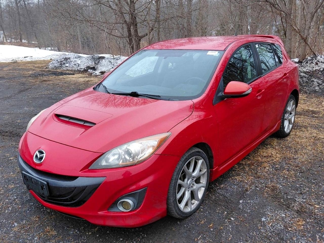 2011 Mazda Speed 3 Red vin: JM1BL1K44B1442444
