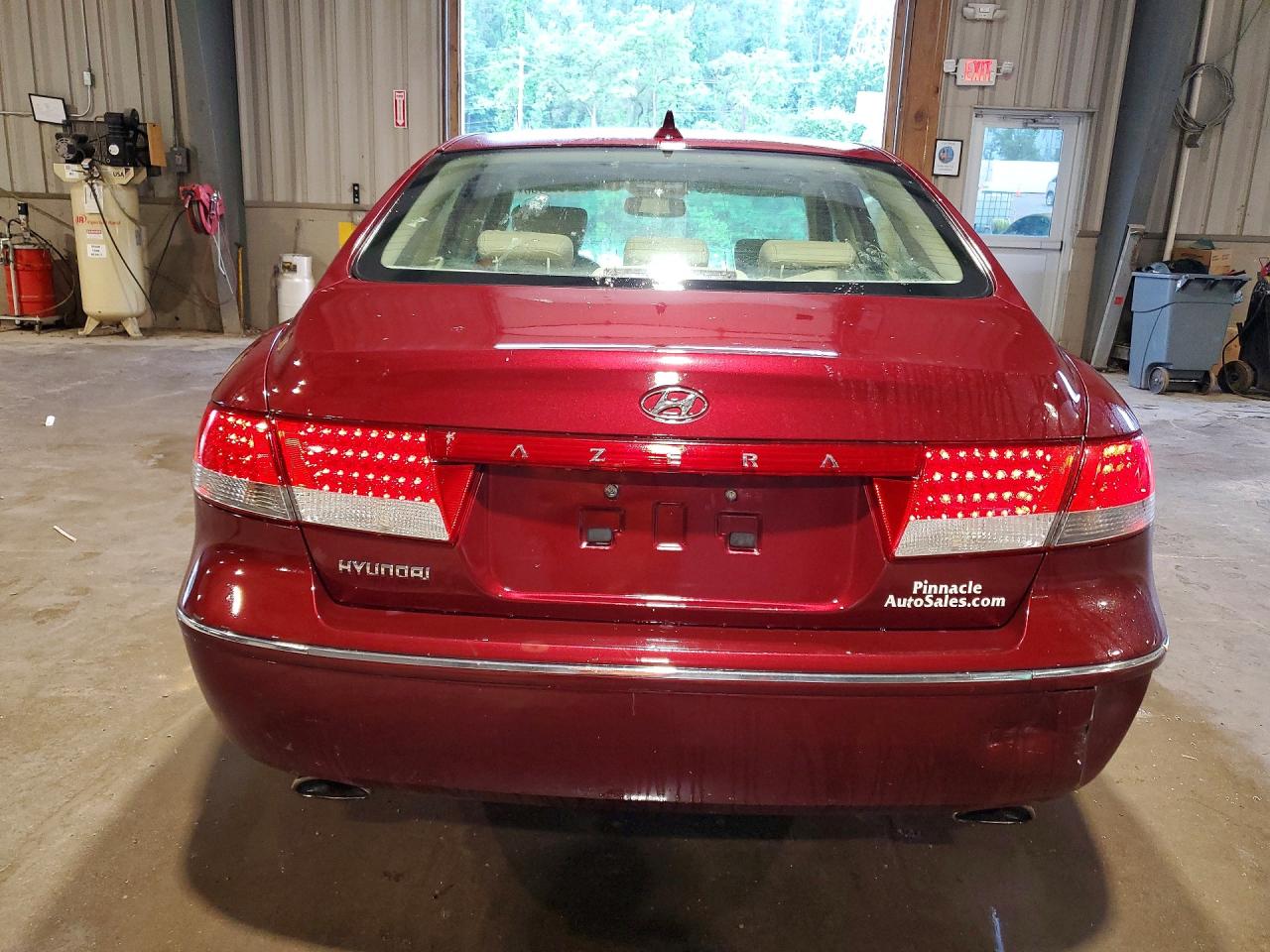 2009 Hyundai Azera Gls Темно-бордовый vin: KMHFC46D69A380399