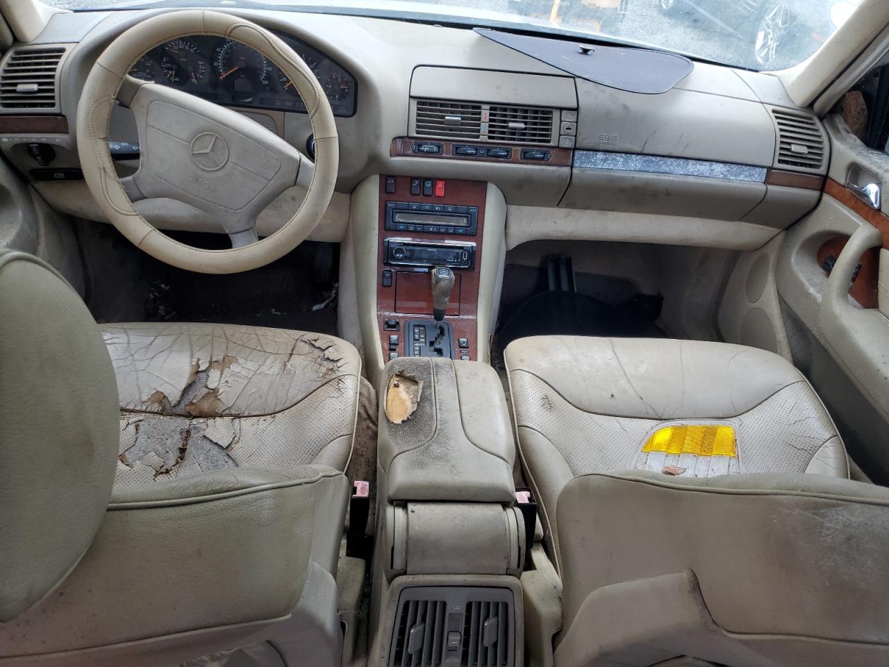 1999 Mercedes-benz S 320w Cream vin: WDBGA32G2XA414682