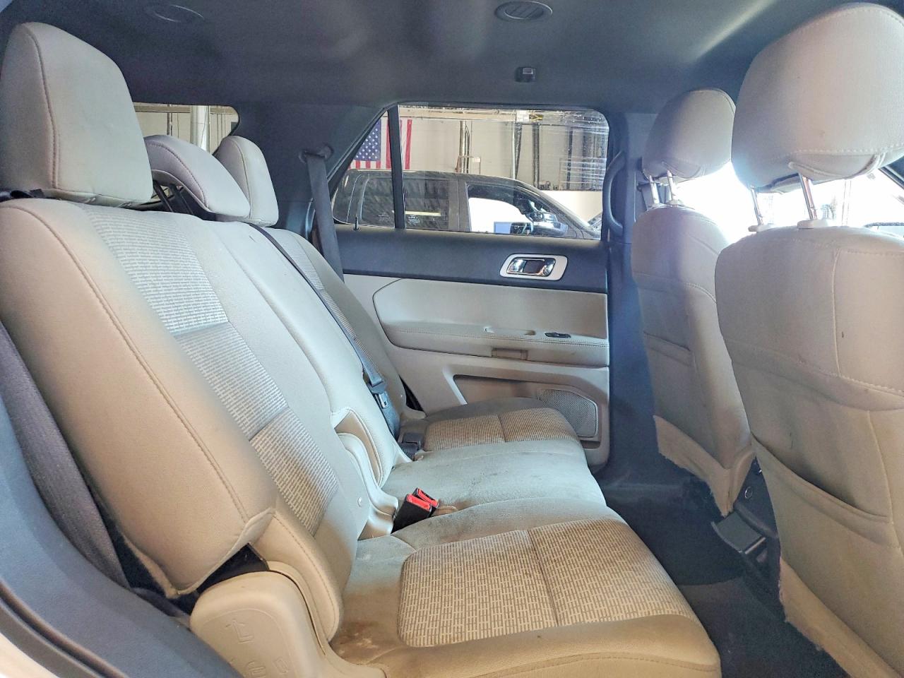 2012 Ford Explorer Xlt White vin: 1FMHK8D87CGA65124
